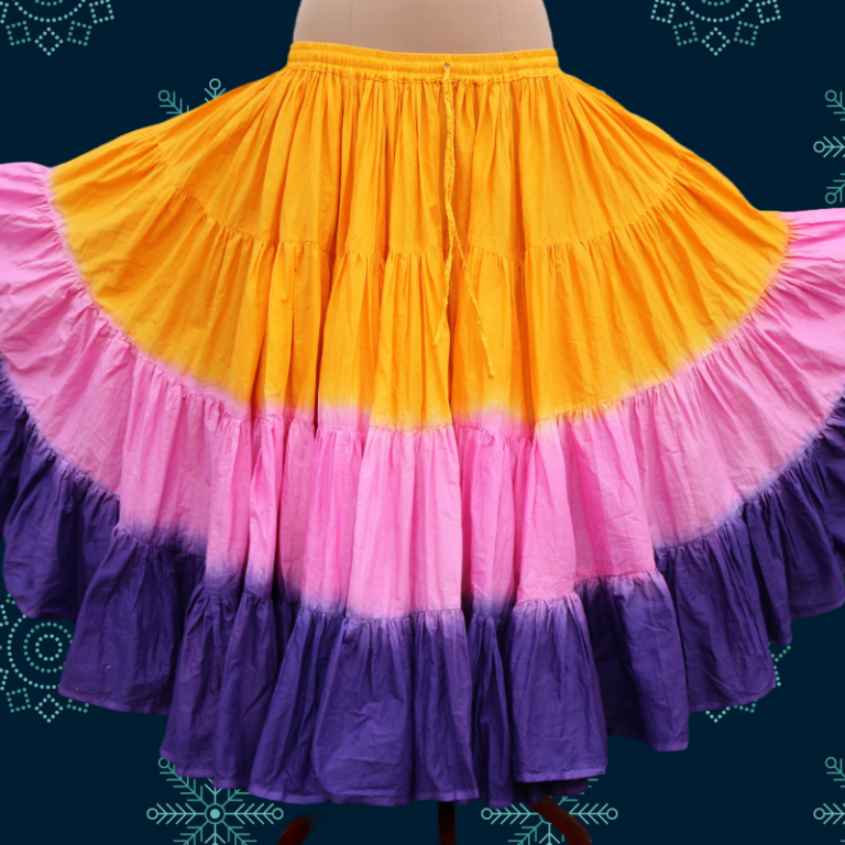 Buy famous 25 yard skirts from Jaipur Skirts website